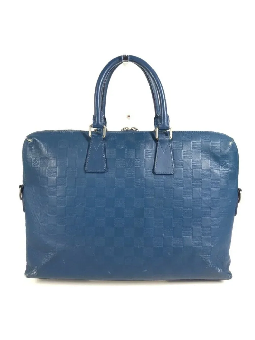 Louis Vuitton Business Bag Porte Documents Jour Pdj Damier Infini Leather Blue